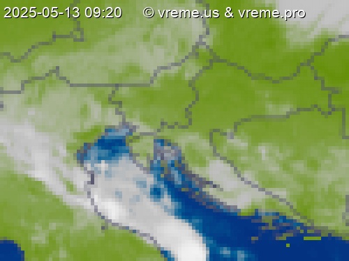 Oblačnost Slovenija