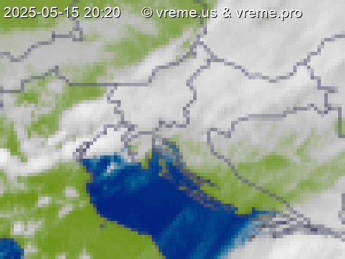 Oblačnost Slovenija