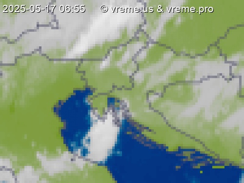 Oblačnost Slovenija