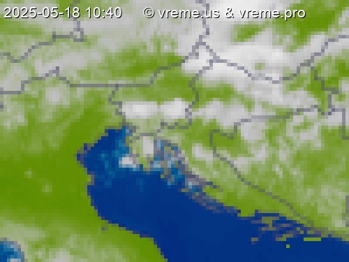 Oblačnost Slovenija