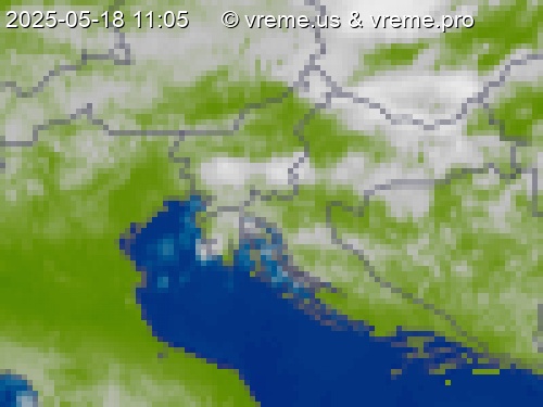 Oblačnost Slovenija