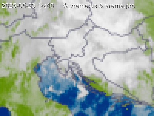 Oblačnost Slovenija