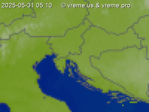 Oblačnost Slovenija