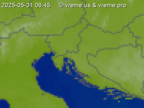 Oblačnost Slovenija