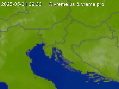 Oblačnost Slovenija