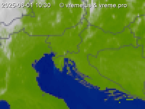 Oblačnost Slovenija