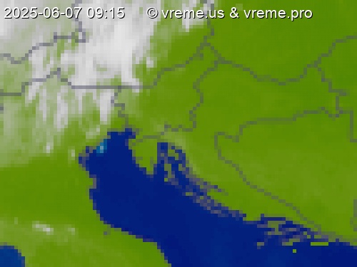 Oblačnost Slovenija