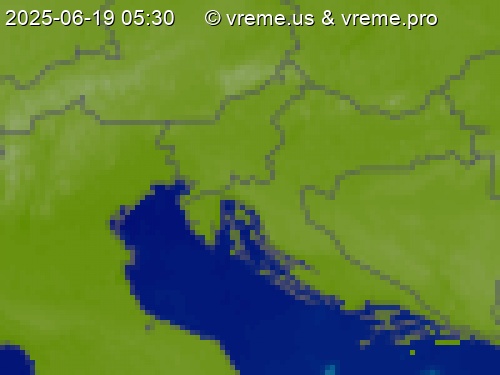 Oblačnost Slovenija