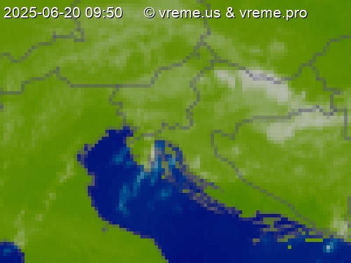 Oblačnost Slovenija