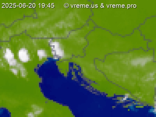 Oblačnost Slovenija
