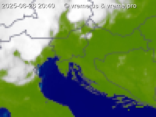 Oblačnost Slovenija
