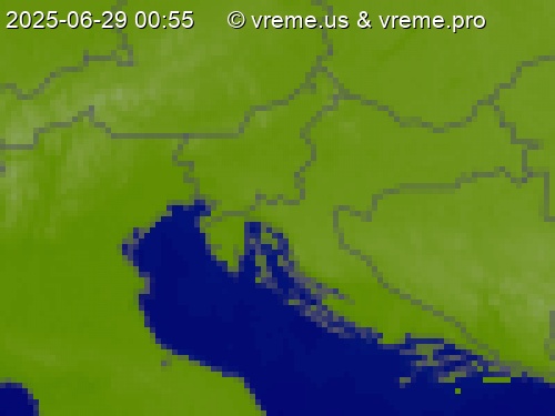 Oblačnost Slovenija