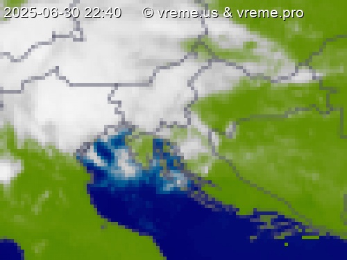 Oblačnost Slovenija