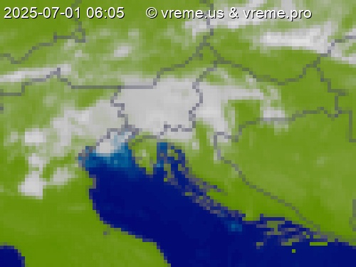 Oblačnost Slovenija