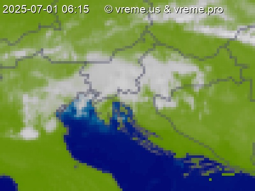 Oblačnost Slovenija