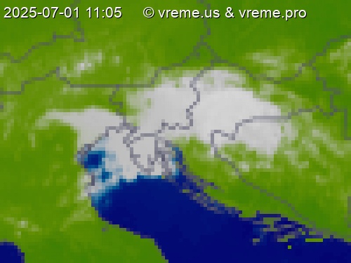 Oblačnost Slovenija