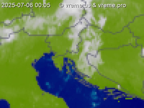 Oblačnost Slovenija