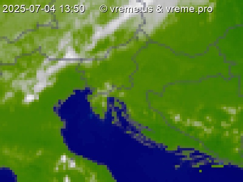 Oblačnost Slovenija