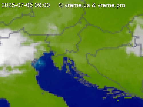 Oblačnost Slovenija