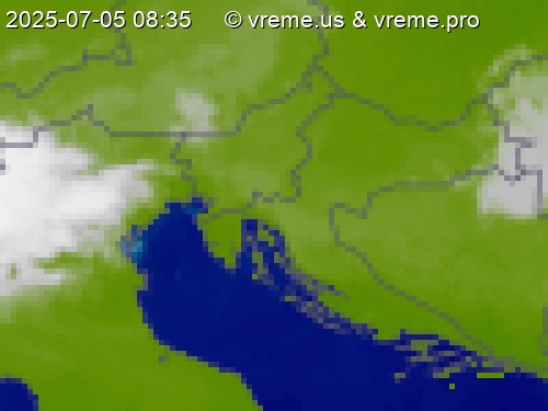 Oblačnost Slovenija