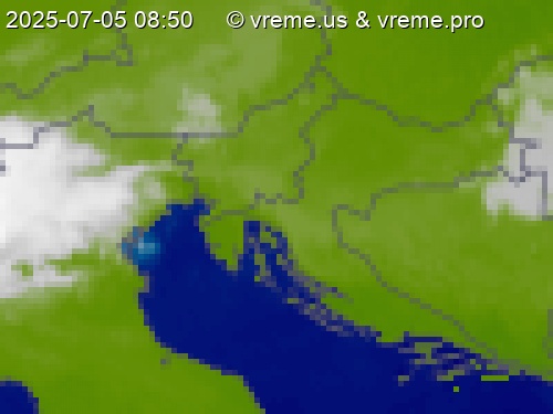 Oblačnost Slovenija