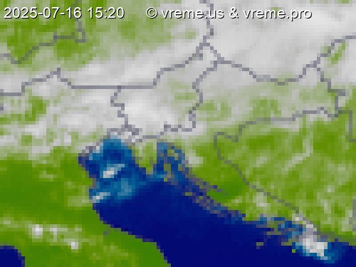 Oblačnost Slovenija