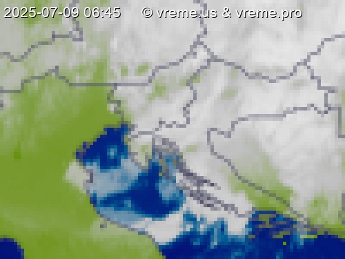 Oblačnost Slovenija