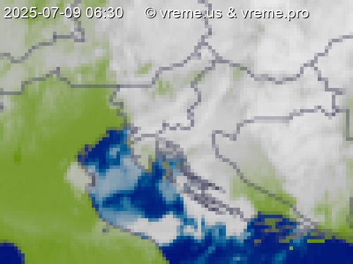 Oblačnost Slovenija