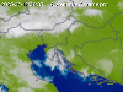 Oblačnost Slovenija