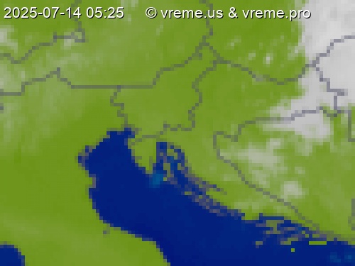 Oblačnost Slovenija
