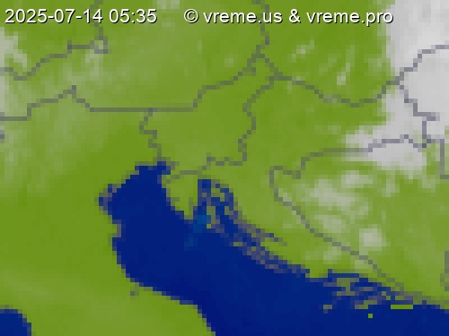 Oblačnost Slovenija