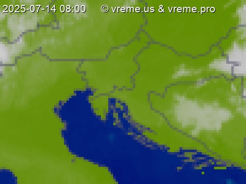 Oblačnost Slovenija
