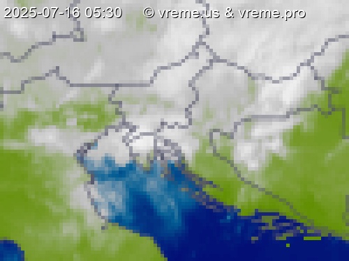 Oblačnost Slovenija