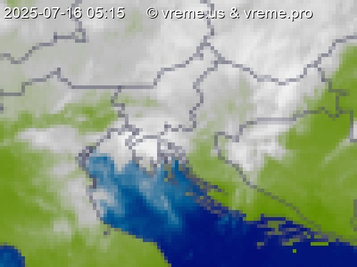 Oblačnost Slovenija