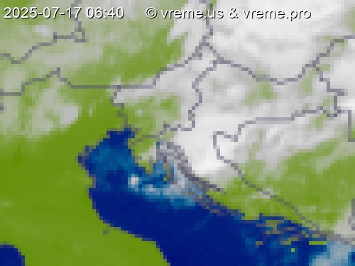 Oblačnost Slovenija