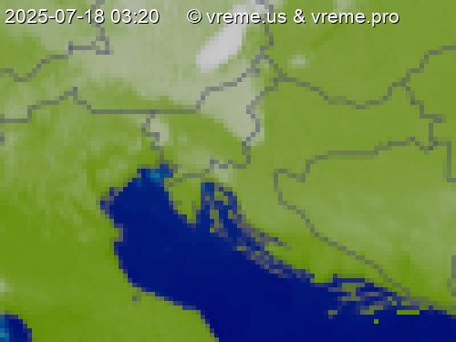 Oblačnost Slovenija
