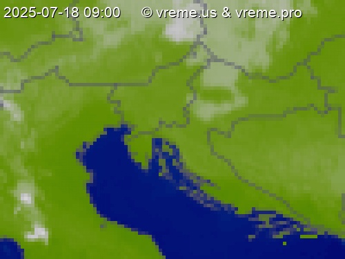 Oblačnost Slovenija