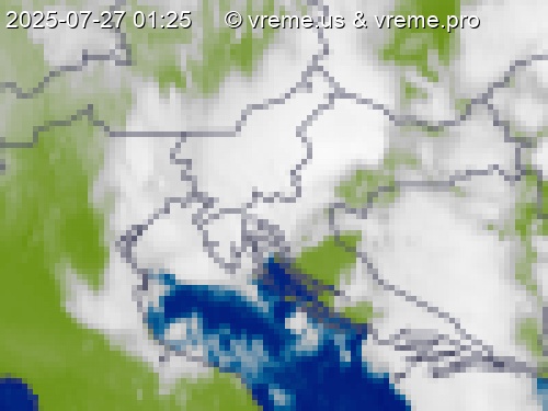 Oblačnost Slovenija