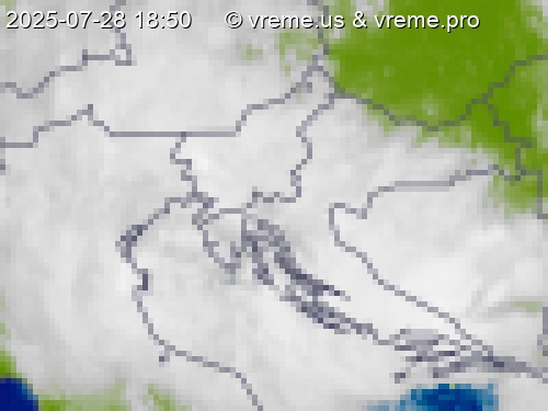 Oblačnost Slovenija
