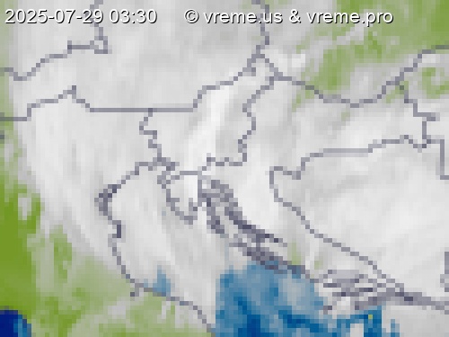 Oblačnost Slovenija