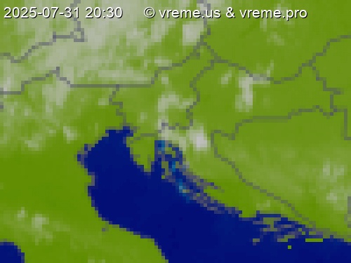 Oblačnost Slovenija