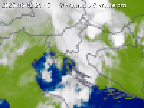 Oblačnost Slovenija