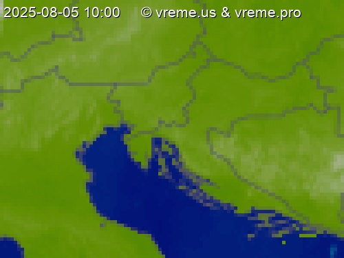 Oblačnost Slovenija