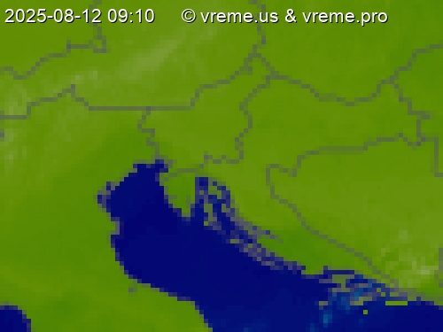 Oblačnost Slovenija