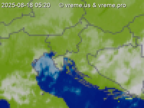 Oblačnost Slovenija