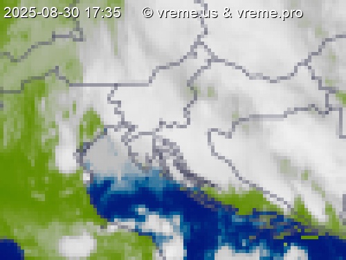Oblačnost Slovenija