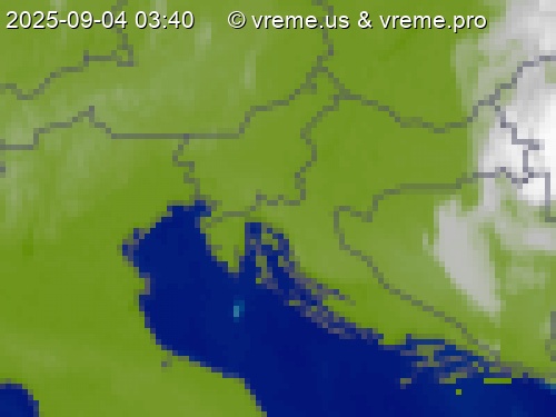 Oblačnost Slovenija