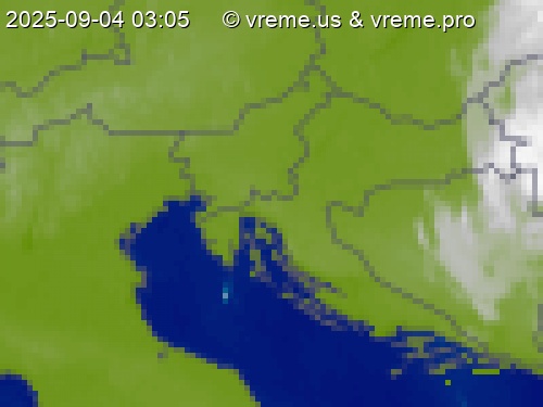 Oblačnost Slovenija