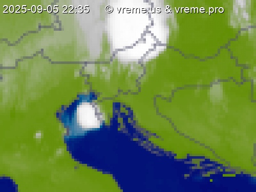 Oblačnost Slovenija