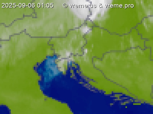 Oblačnost Slovenija